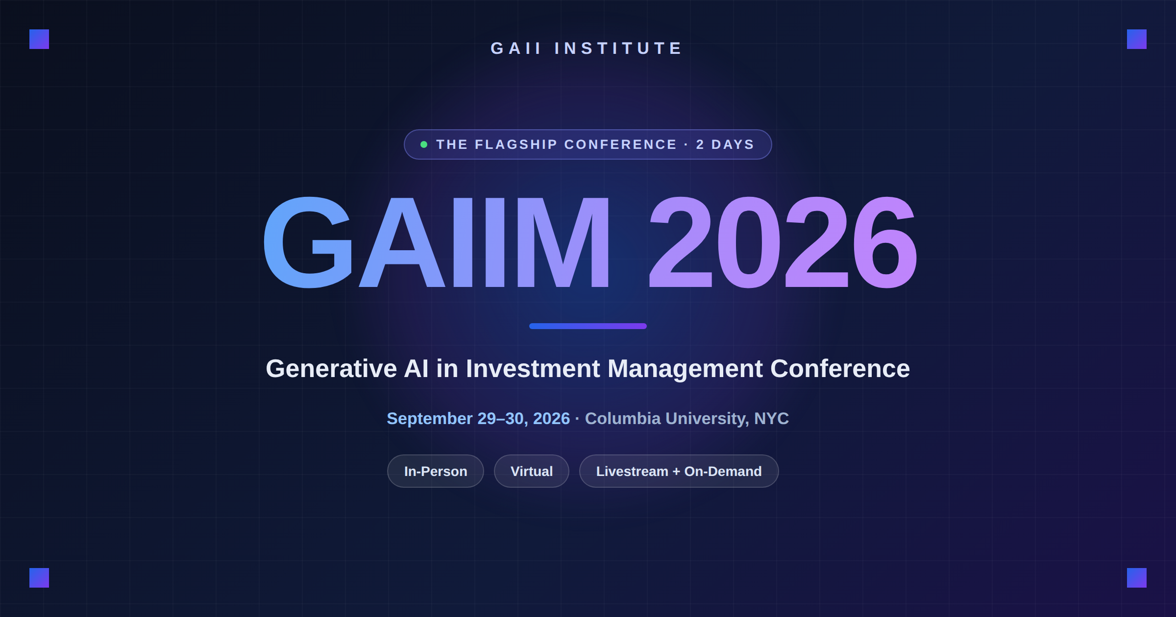 gaiim 2026 conference